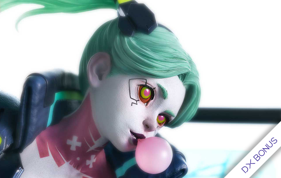 Cyberpunk: Edgerunners - Rebecca (Deluxe Bonus) 1/4 Scale Statue