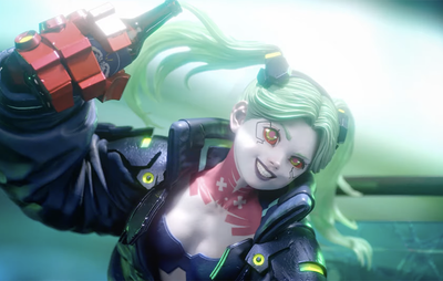Cyberpunk: Edgerunners - Rebecca Statue