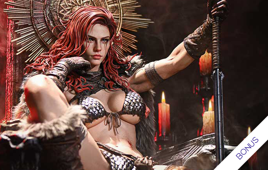 Red Sonja - Long Live the Queen (Bonus) 1/3 Scale Statue