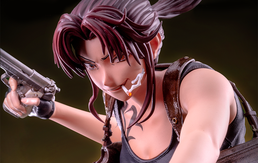 Black Lagoon - Revy Elite Solo 1/4 Scale Statue