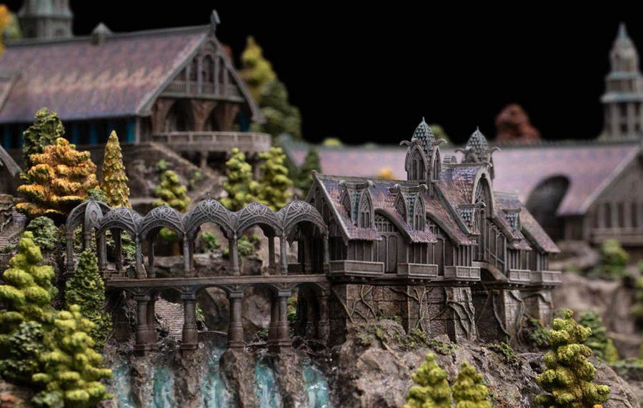 LOTR - Rivendell Environment Statue