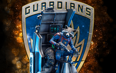 Guardians of the Galaxy Vol. 3 - Rocket Raccoon Art Scale 1/10