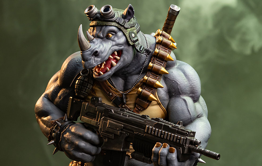 TMNT - Rocksteady 1/3 Scale Statue
