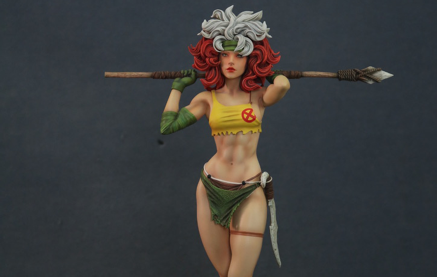 Savage Land Ginger Babe 1/4 Scale Statue