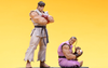 Ryu and Dan 1/10 Scale Statue Set