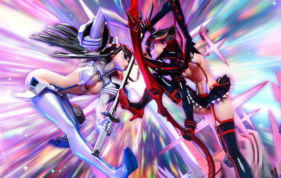 Kill la Kill - Ryuko Matoi vs. Satsuki Kiryuin 1/6 Scale Statue