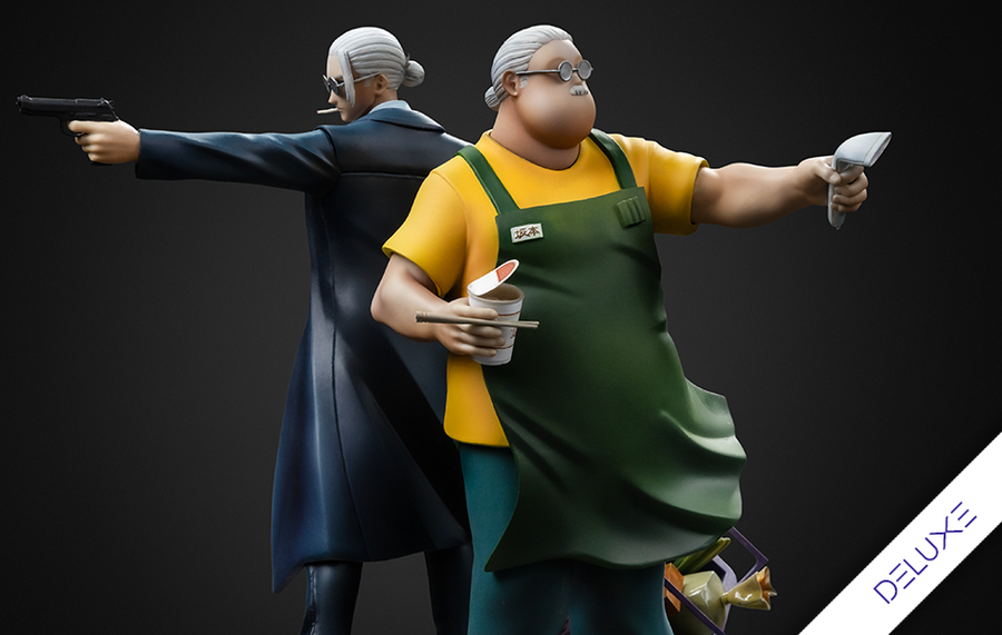 Sakamoto Days - Taro Sakamoto Deluxe Art Scale 1/10