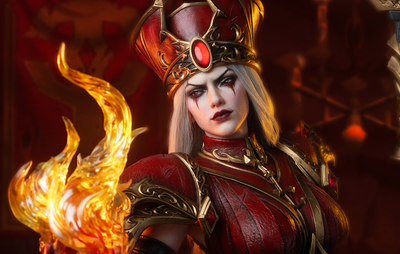 World of Warcraft - Sally Whitemane 1/3 Scale Statue