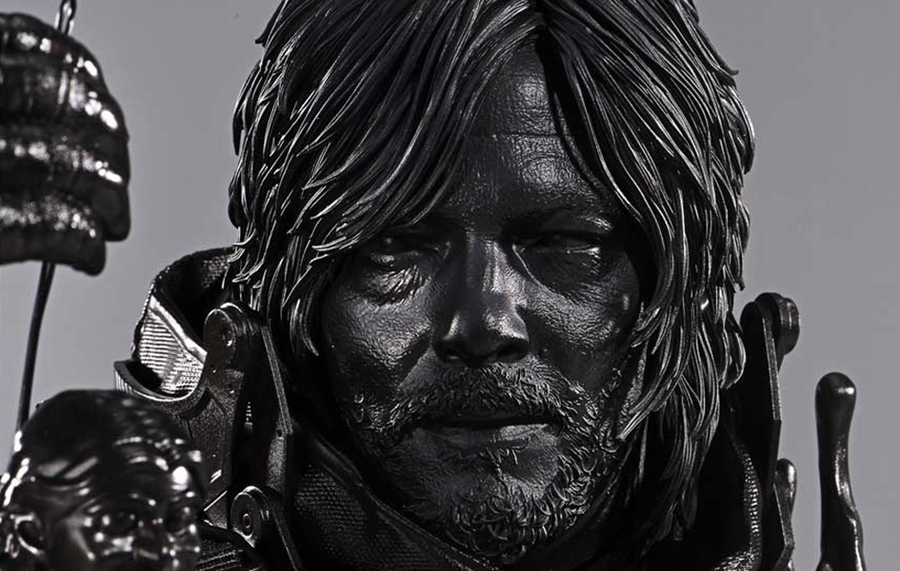 Death Stranding 2: On the Beach - Sam "Tar Black" 1/3 Scale Bust