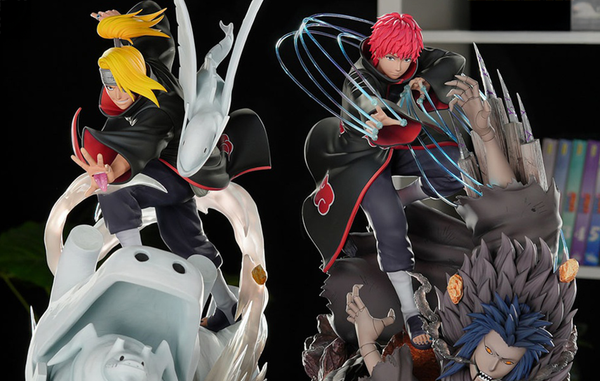 Naruto: Shippuden - Sasori & Deidara Ikigai 1/6 Scale Statue Set