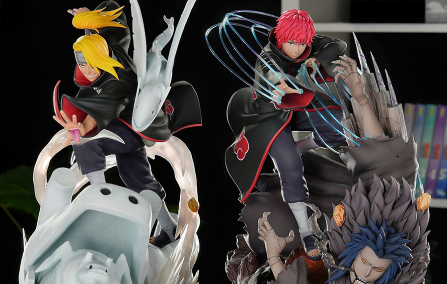 Naruto: Shippuden - Sasori & Deidara Ikigai 1/6 Scale Statue Set
