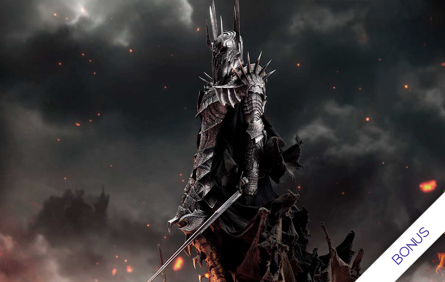 The Dark Lord Sauron (Bonus) 1/3 Scale Statue