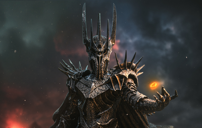 Sauron Unleashed Art Scale 1/10