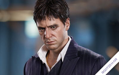 Scarface (Rooted Hair) 1/4 Scale Statue