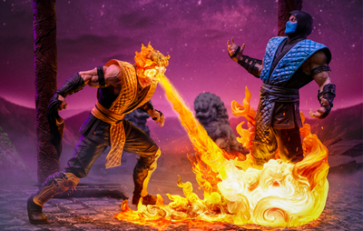 Mortal Kombat - Scorpion Fatality Deluxe Art Scale 1/10
