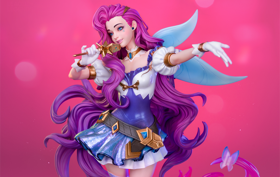 League of Legends - The Starry-Eyed Songstress Seraphine 1/4 Scale Statue