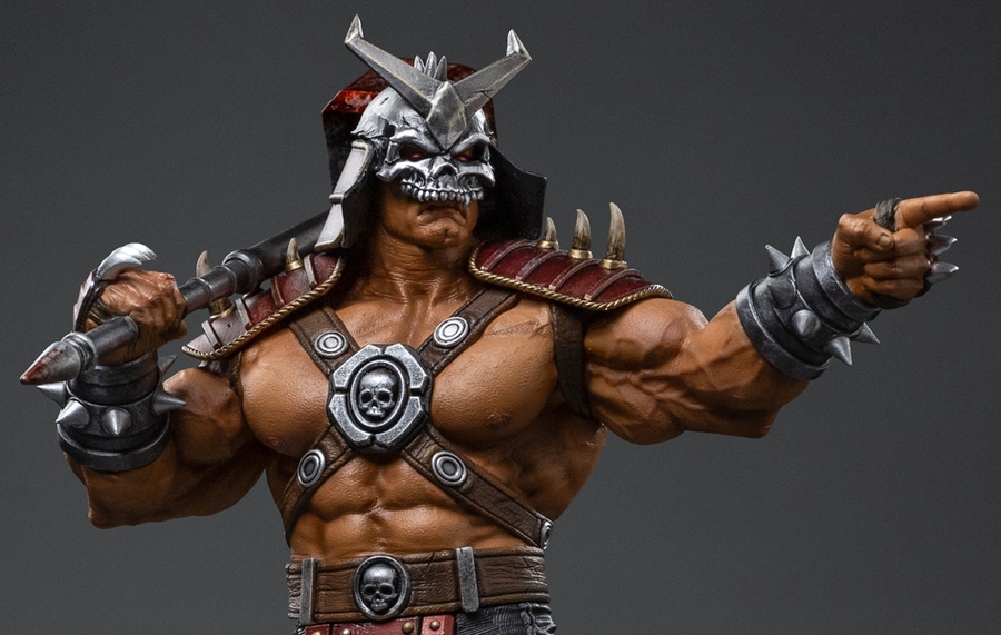Mortal Kombat - Shao Khan Emperor of Outworld Art Scale 1/10