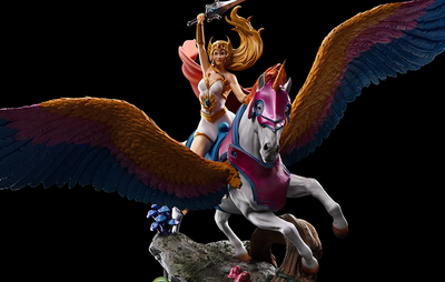 Masters of the Universe - She-Ra and Swift Wind Art Scale 1/10