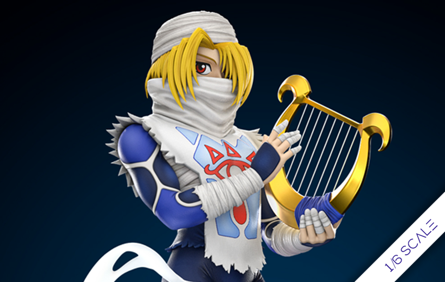 The Legend of Zelda: Ocarina of Time - Sheik 1/6 Scale Statue by Dream Studio