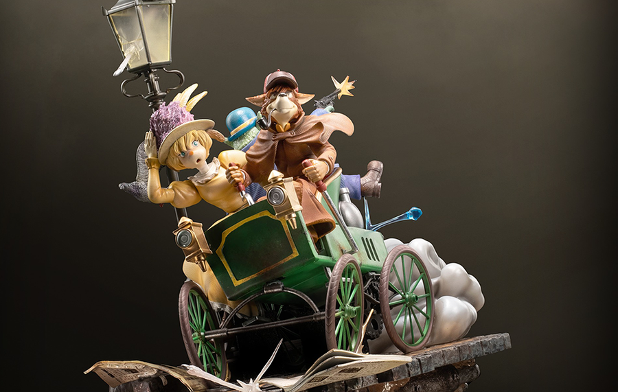 Sherlock Hound - Sherlock, Watson & Mrs. Hudson Elite 1/8 Scale Diorama