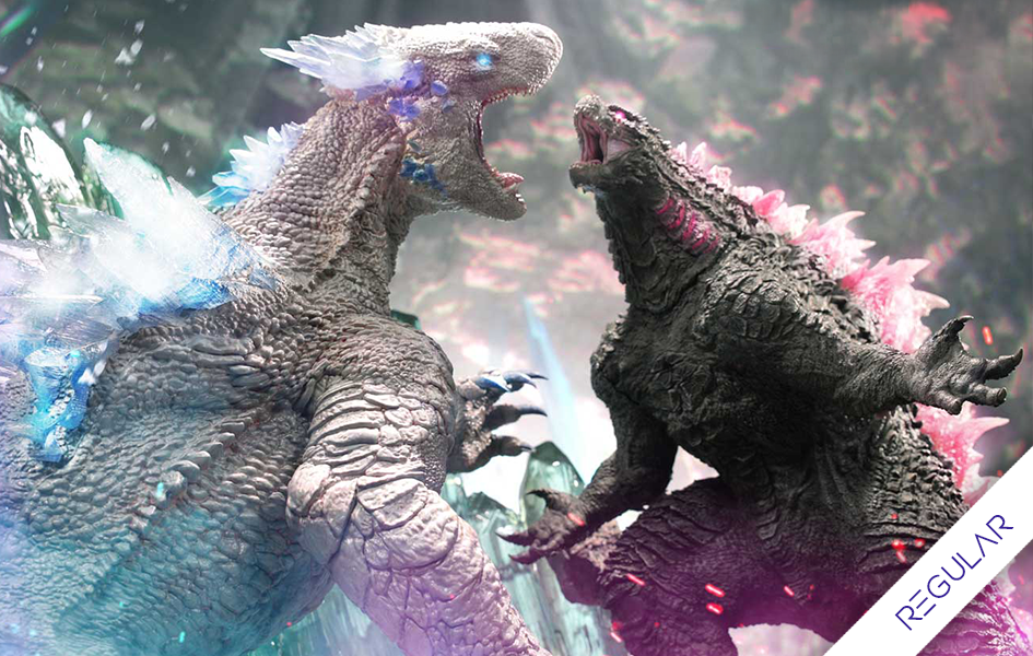 Shimo Vs. Godzilla Cod Godzilla x Kong: The New Empire - Godzilla Vs Shimo (Regular) Statue ...