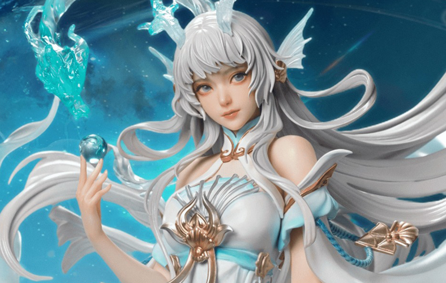 Honor of Kings - Shi (Dragon's Grace Skin) New Era Series 1/6 Scale Statue