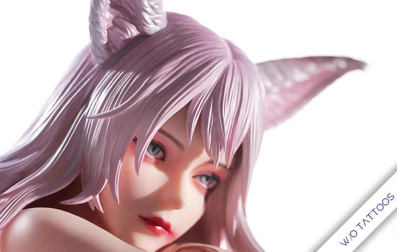 Silver Moon Yao Meng by WLOP (w/o Tattoos) 1/4 Scale Statue - Spec ...