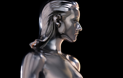 The Fantastic Four: First Steps - Silver Surfer Art Scale 1/10