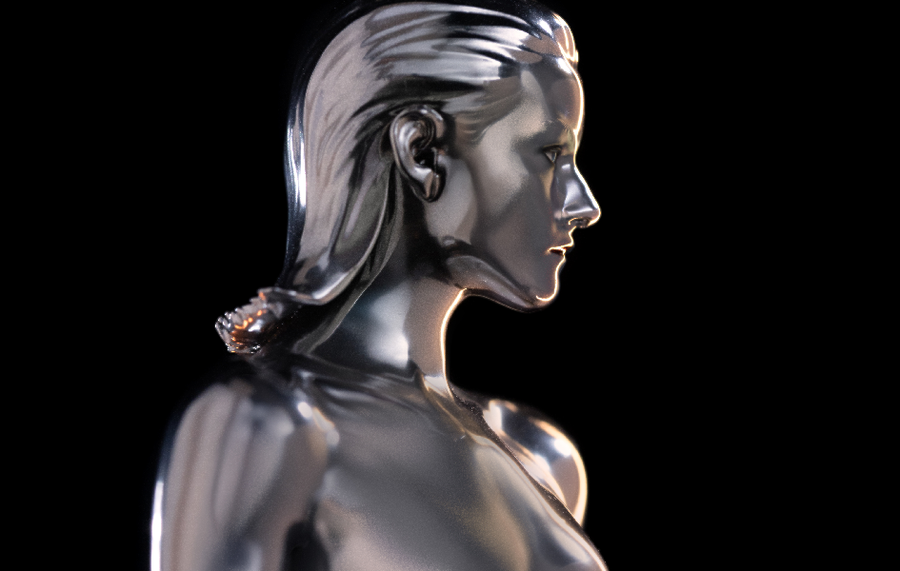 The Fantastic Four: First Steps - Silver Surfer Art Scale 1/10