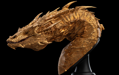 The Hobbit - Smaug the Golden Bust