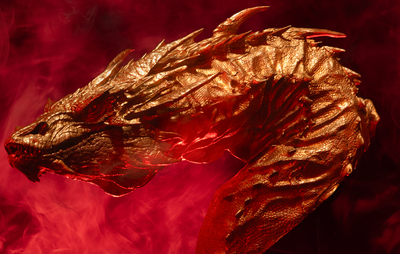 The Hobbit - Smaug the Golden Bust