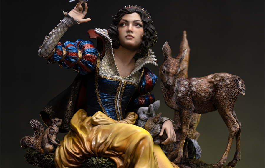 Disney Signatures - Snow White (by Heather Edwards) Deluxe Art Scale 1/10