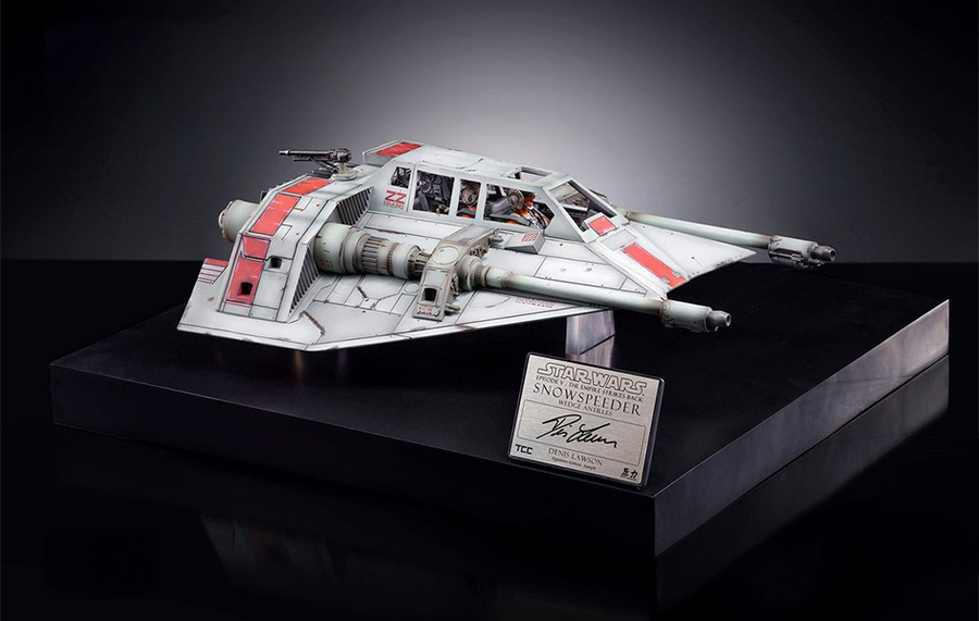 The Empire Strikes Back - Wedge Antilles Snowspeeder (Dennis Lawson Signature Ver.) Statue