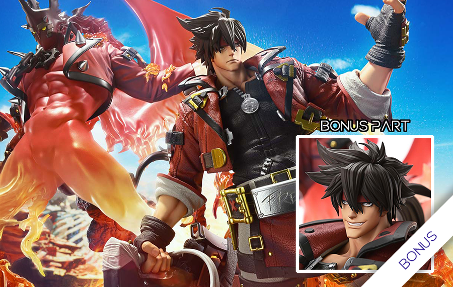 Guilty Gear Strive - Sol Badguy (Bonus) 1/4 Scale Statue