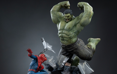 Spider-Man: Brand New Day (2026) - Spider-Man vs. Hulk Art Scale 1/10