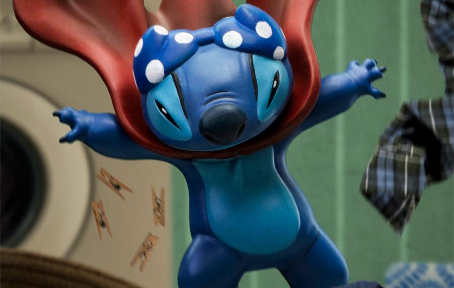 Lilo & Stitch - Stitch Laundry Art Scale 1/10