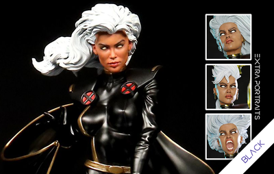 X-Force Storm (Version 2 - Black) 1/4 Scale Statue by Exorez