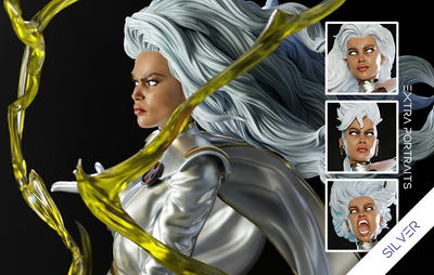 X-Force Storm (Version 2 - Silver) 1/4 Scale Statue by Exorez