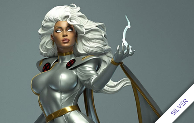 Wind Witch (Silver) 1/4 Scale Statue by AOX