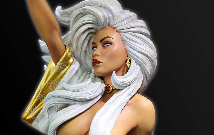 Cloudburst Geisha 1/4 Scale Statue