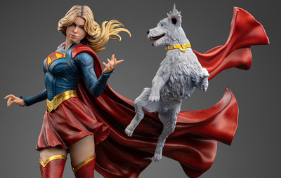 Supergirl (2026) - Supergirl & Krypto Art Scale 1/10