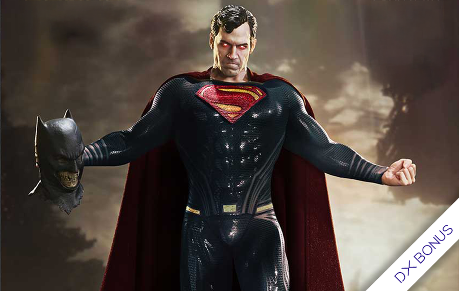 Justice League - Superman (Knightmare Deluxe Bonus) 1/3 Scale Statue