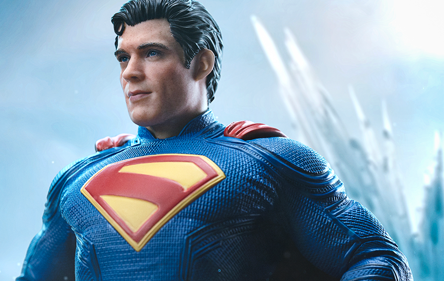 Superman: Legacy - Superman & Krypto Art Scale 1/10