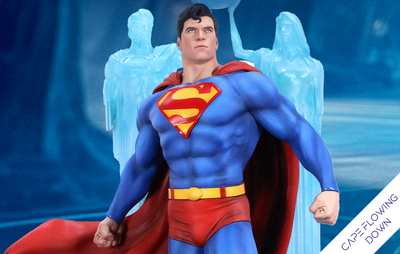 Superman Birth of Hope (Cape Flowing Down) Statue