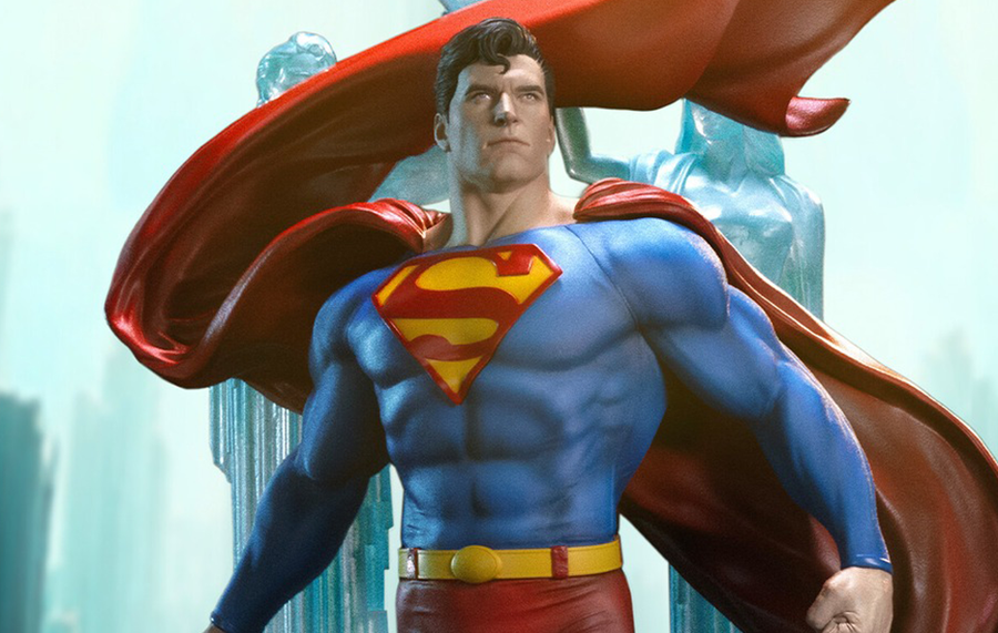 Superman Birth of Hope Statue