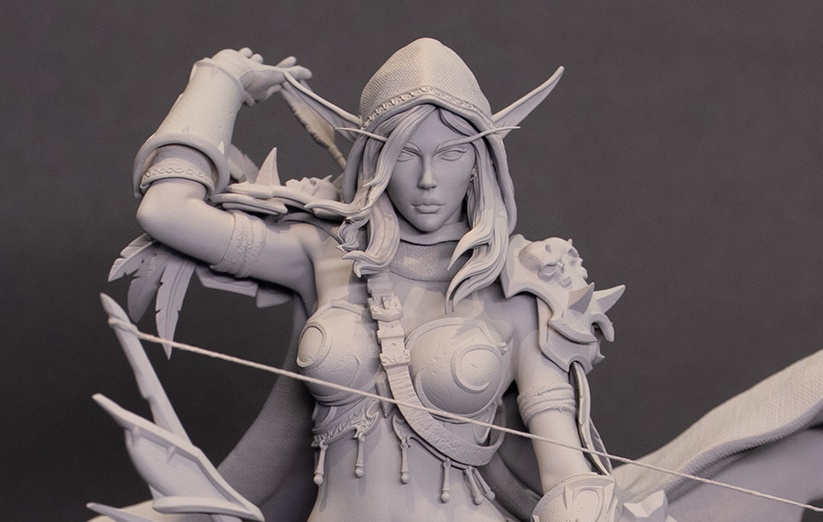 Hearthstone - Sylvanas Windrunner Statue