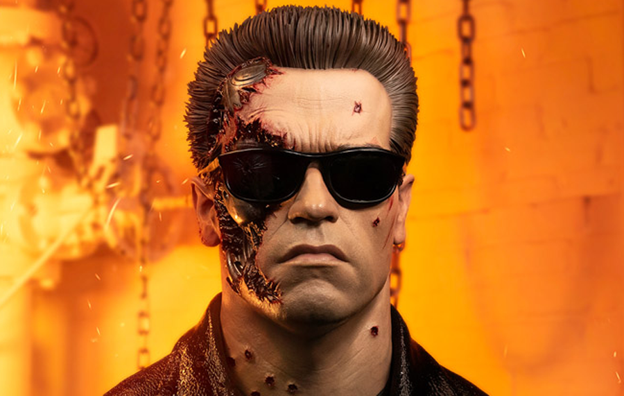 T-800 Model 101 (Battle Damaged) Life-Size Art Mask