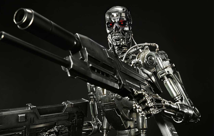 Terminator 2 - T-800 Endoskeleton (DX Bonus Version) 1/3 Scale Statue
