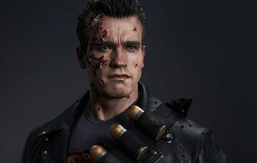 Terminator 2 - Final Battle T-800 (DX Bonus Version) 1/3 Scale Statue