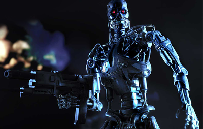 Terminator 2 - T-800 Endoskeleton (Regular Version) 1/3 Scale Statue